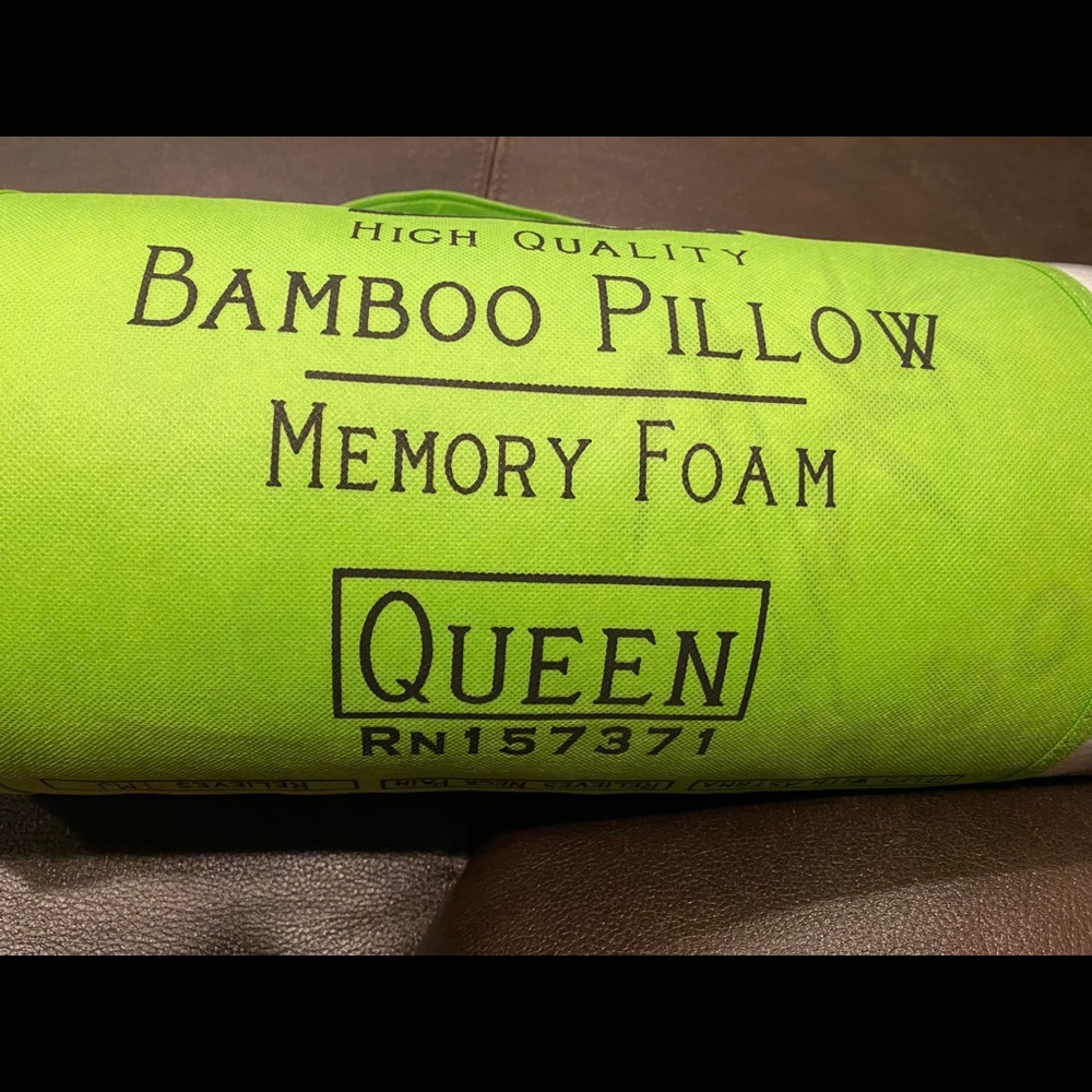 Bamboo pillows